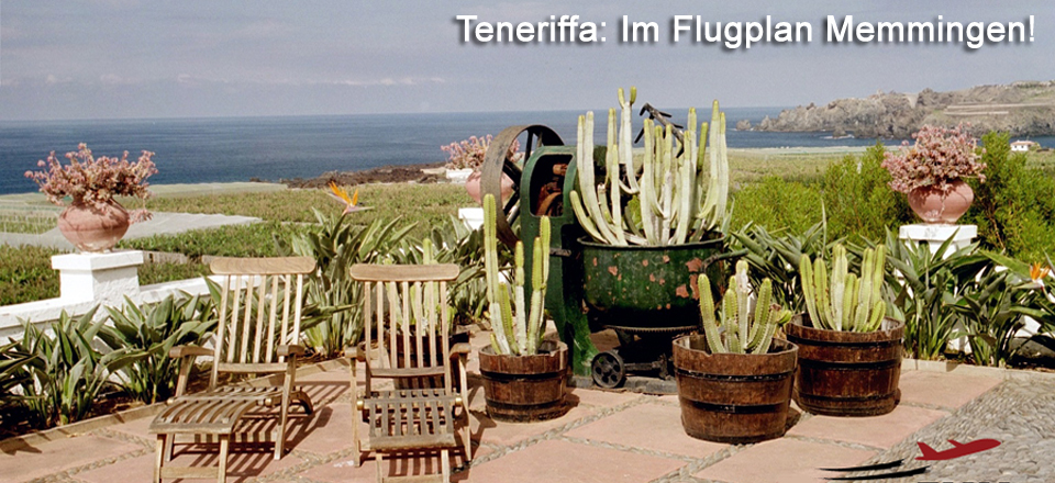 Teneriffa-WinterflugplanFMM Teneriffa-Winterflugplan Memmingen