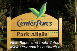 Ferienpark-Leutkirch.de Centerparcs Allgäu Infos & Bilder