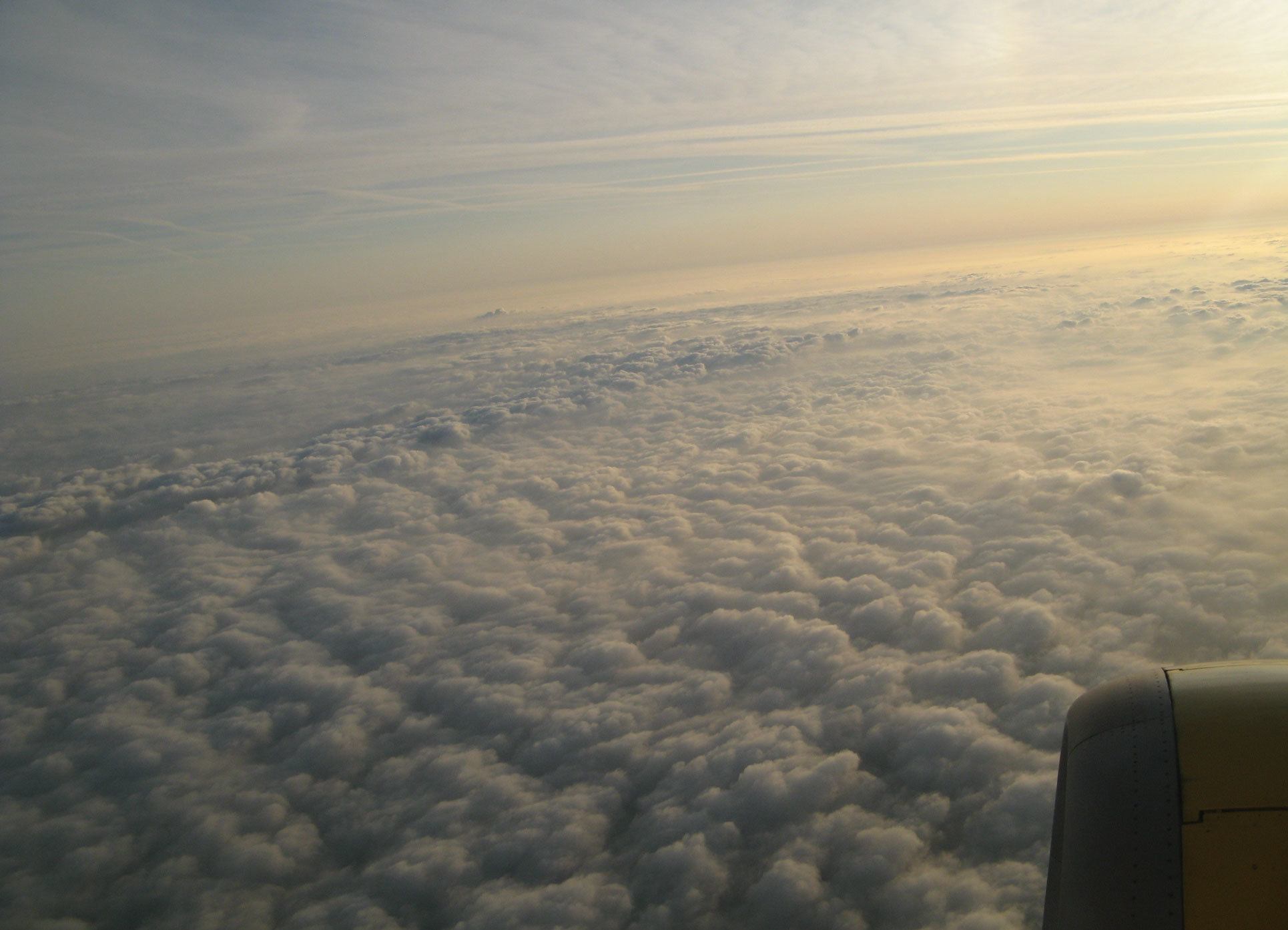 Wolken Flughafen Memmingen